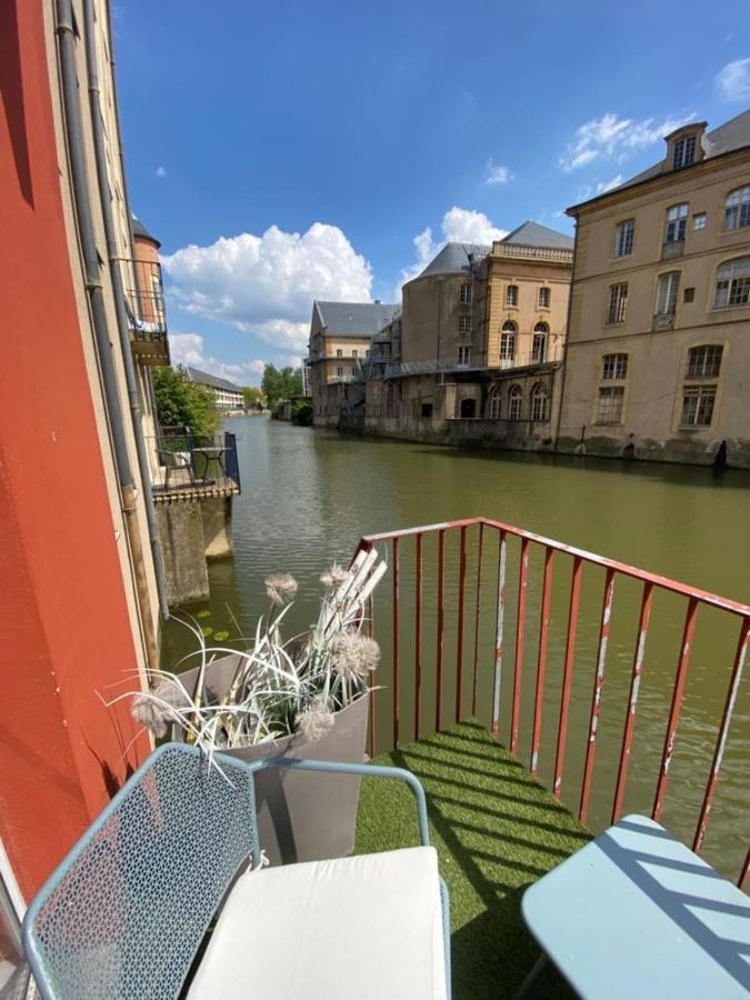Romantique "Comme A Venise" Au Bord De L'Eau Avec Parking Metz Exterior foto